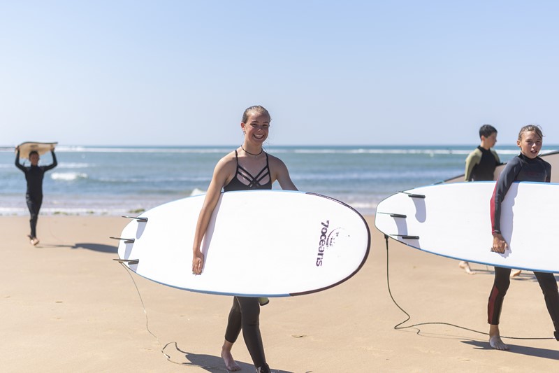 Vendée surf schools image de l'accroche